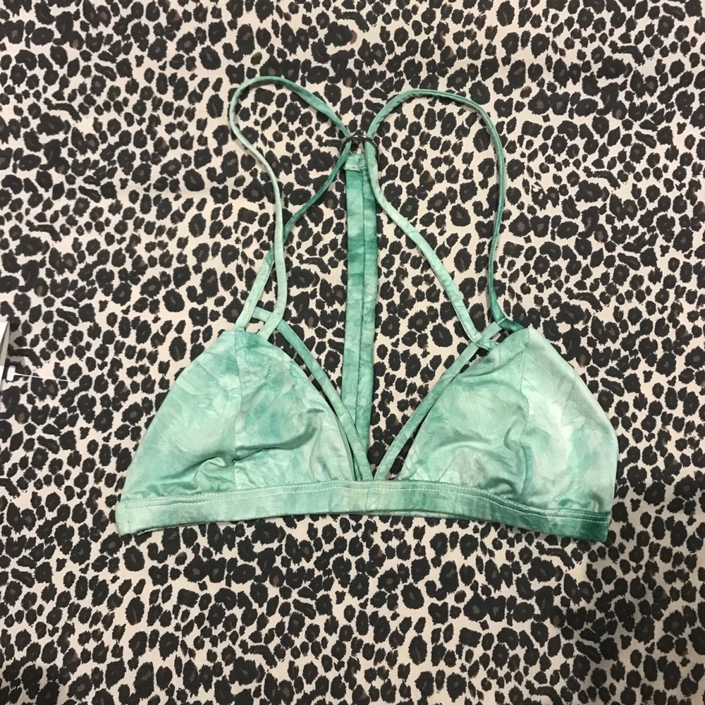 Green Bikini Top